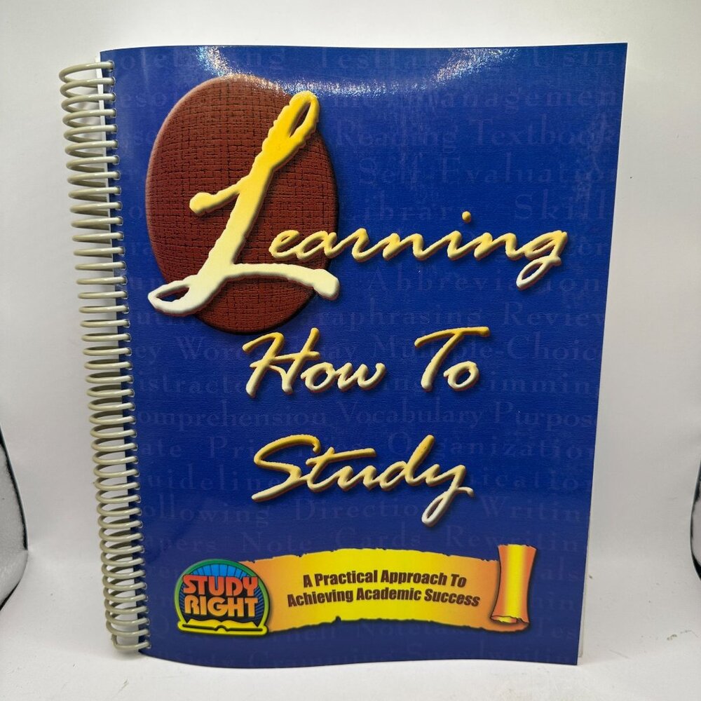 Learning How To Study Teachers Edition Spiral Bound Book Take Tenn Publications